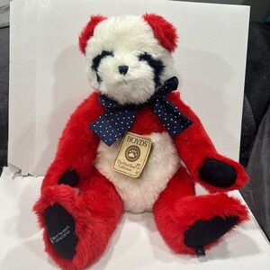 Boyds Bear Limited Edition Bear of the Month Franklin Patriotic Panda G17